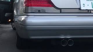 W140 straight pipe S600L [upl. by Assillem]