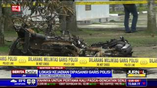 Lokasi Bentrok TNIPolri di Batam Dipasang Garis Polisi [upl. by Asseral]