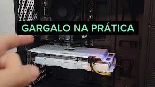 GARGALO Coloquei uma RX580 em um Kit Pentium e 4GB de RAM [upl. by Kurtzman]