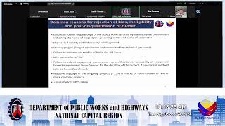 DPWH Regional Office NCR Procurement Live Stream on October 24 2024 [upl. by Grane527]