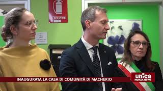 Inaugurata la Casa di Comunità di Macherio [upl. by Naenaj]