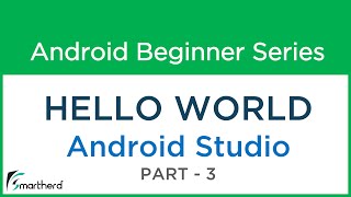 6 Android Studio Tutorial  HELLO WORLD  Part  3 Run Your App in Emulator [upl. by Annorah]