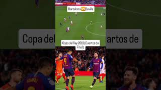 Barcelona 🆚️ Sevilla  Copa del Rey 2019 [upl. by Livesay]