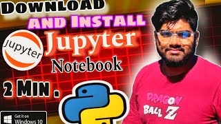 How to Download and Install Jupyter Notebook in Your pc  Python ide Jupyter Notebook Arpitvirus [upl. by Annorah]