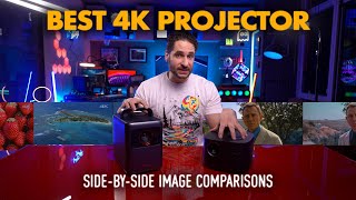 BEST 4K Video Projector Showdown XGIMI Horizon Pro 4K vs NEBULA Cosmos Laser 4K [upl. by Jeaz]