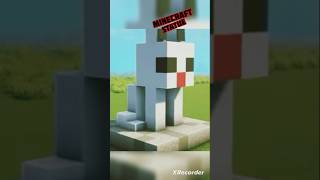 i make rebat statue in Minecraft minecraft [upl. by Sidon]