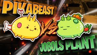 AXIE INFINITY HOW TO WIN AGAINST JOBOLS PLANT BACKLINE [upl. by Kaufmann332]