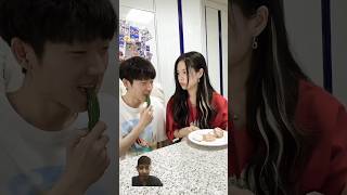 How to siblings eat Dampling 🥟viral funny shorts [upl. by Nelubez]