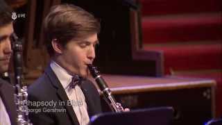 Gershwin Rhapsody in Blue  Opening clarinet solo  2014 European Union Youth Orchestra Amsterdam [upl. by Ellezaj854]