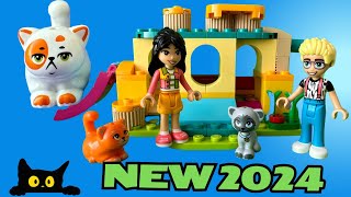 LEGO Friends Cat Playground Adventure 42612 Build and review New 2024 [upl. by Nrehtac947]