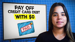 How To Pay Off Credit Card Debt With NO Cash Flow [upl. by Joyce34]