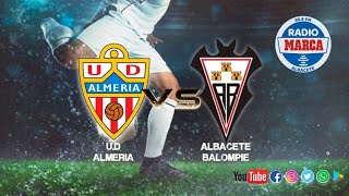 UD Almería vs Albacete Balompié [upl. by Ardnalac]