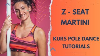 jak zrobic Z seat martini  pole dance od podstaw poledancetutorials poledance polefitness [upl. by Daberath]