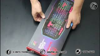 Unboxing de Teclado K602 [upl. by Brittnee]