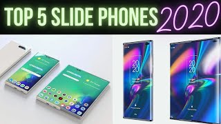 Top 5 Slide Phones  Sliding Display  Rollable Display Smartphones Upcoming 2020 2021 [upl. by Redford521]