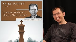 Rustam Kasimdzhanov  A lifetime repertoire Play the Nimzo Indian [upl. by Florine311]