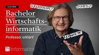 Wirtschaftsinformatik studieren an der TU Wien Professor erklärt [upl. by Annirtak878]