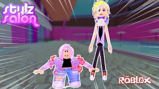 Roblox  UM DIA NO SPA COM A MAMÃE Stylz Salon e Spa  Luluca Games [upl. by Eak]