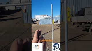 Fencing Tips  Got your level checked fence fencesolutions [upl. by Cirdet]