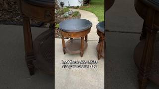 Side table makeover diy furniture furnitureflip transformation furnituredesign homedecor flip [upl. by Ynnelg]