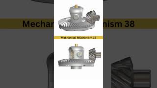 Differential Gear Mechanism with Worm Gear Mechanism gear mechanicalengineering solidworks [upl. by Anaimad934]