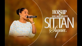 WORSHIPGOSPEL SINGER LIDIYA DERESESITTAN SIQAA\araaraa tvtv ifa fayyinaaHAND OF GOD FAARFANNAA [upl. by Ronnholm]