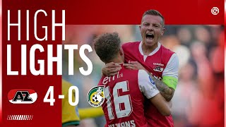 🙌 𝐆𝐫𝐞𝐚𝐭 𝐟𝐨𝐮𝐫 𝐠𝐨𝐚𝐥 𝐰𝐢𝐧  Highlights AZ  Fortuna Sittard [upl. by Lathe]