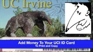 Add Money to Your UCI ID Card to Print or Photocopy  Langson Library [upl. by Ylehsa]