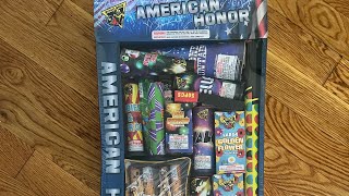 American honor assortment by monkey mania FireworksPacked [upl. by Ellenrahs605]