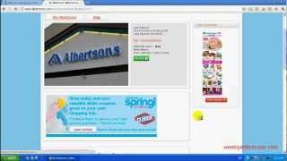 Albertsons Weekly Ad online  guide [upl. by Nnyleahs]