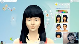 sind3ntosGame  Simify Sabina Altynbekova in The Sims 4 DEMO [upl. by Bainter]