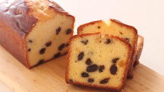 しっとり美味しい♡ラムレーズンパウンドケーキの作り方／Rum Raisin Pound Cake recipe [upl. by Eednas238]