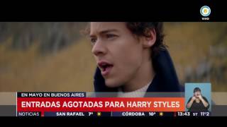 TV Pública Noticias  Se agotaron las entradas de Harry Styles [upl. by Aisylla]