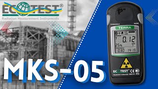 Ecotest Terra MKS05 Dosimeter Radiometer [upl. by Harriot]