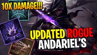 UPDATED ANDARIEL ROGUE BUILD HAS VERY HIGH DPS IN PATCH 151 Diablo 4 Rogue Build [upl. by Harvie]