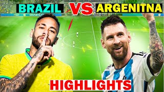 Brazil vs Argentina  2024 Superclásico Showdown  Full Match Highlights amp Goals [upl. by Nod]