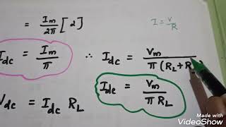 AnalysisHalf Wave RectifierEDC [upl. by Adelaide832]