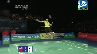 Final All England 2009  Lin Dan vs Lee Chong Wei  Shuttle Amazing [upl. by Pelpel149]