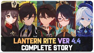 Lantern Rite Version 44 All Parts Full Story Quest 2024  Genshin Impact [upl. by Aknayirp]