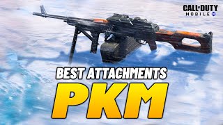 PKM BEST Gunsmith Setup NO RECOIL FAST ADS LONG amp CLOSE RANGE Attachments Codm [upl. by Luing7]