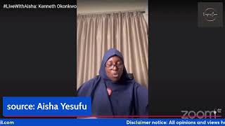 Kenneth Okonkwo Live with Aisha YesufuOjiemin [upl. by Ibot730]