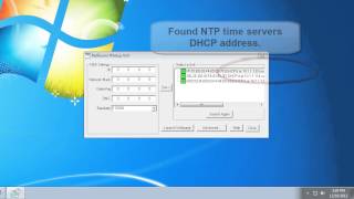 NTP Network Time Server Setup Windows 7 [upl. by Ellenwad]