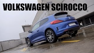 ENG 2015 Volkswagen Scirocco 20 TSI RLine GTS  Test Drive and Review [upl. by Ulland234]