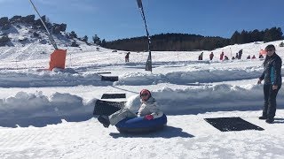 Vacances Sensations Snowtubing àFontRomeu PyrénéesOrientales [upl. by Nosbig]