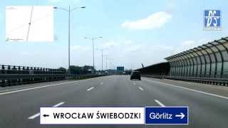 🇵🇱 A8  S8  DK8 Wrocław Pawłowice  Magnice 3x [upl. by Annaitsirhc222]