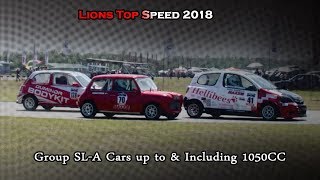 Lions Top Speed 2K18 Group SLA Modified Cars Up to 1050 CC [upl. by Ttelrats]