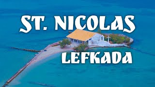 St Nicolas  LEFKADA 4k [upl. by Senga]