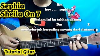 Chord Sephia Sheila On 7  Tutorial Gitar Mudah By Darmawan Gitar [upl. by Ford]