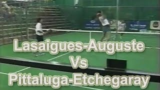 LasaiguesAuguste Vs PittalugaEchegaray  Padel Profesional  Mar del Plata 1994 [upl. by Inalaehak191]