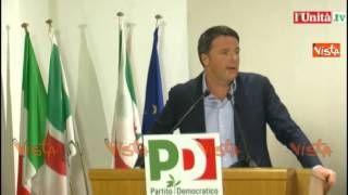 RENZI LO STILE DI CHI HA BRINDATO ALLE MIE DIMISSIONI COME IL CORAGGIO DI DON ABBONDIO [upl. by Ylellan]